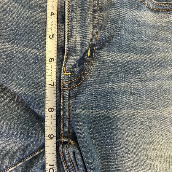 👖”American Eagle” Ladies Blue Super Stretch Skinny Jeans with Subtle Whiskering💙 - Picture 13 of 15